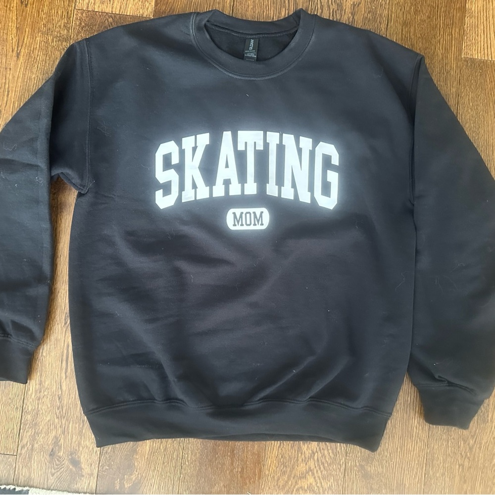 Skating Mom Crewneck Sweater